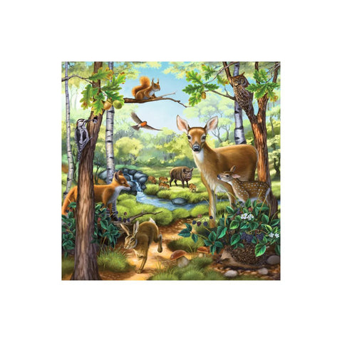 Ravensburger 3 x 49pc Puzzles Forest Zoo Domestic Animals