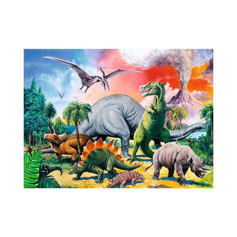 Ravensburger 100pc Puzzle Among the Dinosaurs