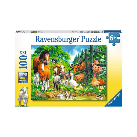 Ravensburger 100pc Puzzle Animal Get Together