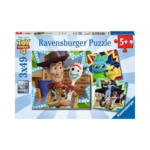 Ravensburger 3 x 49pc Puzzles Disney Pixar Toy Story 4 In It Together