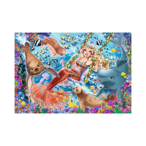 Ravensburger 2 x 24pc Puzzle Mermaid Tea Party