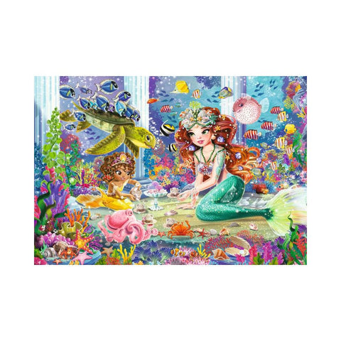 Ravensburger 2 x 24pc Puzzle Mermaid Tea Party