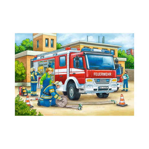 Ravensburger 2 x 12pc Puzzles Police And Firefighters