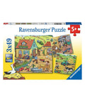 Ravensburger 3 x 49pc Puzzle On the farm