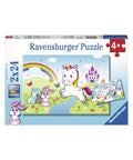 Ravensburger 2 x 24pc Puzzles Fairytale Unicorn