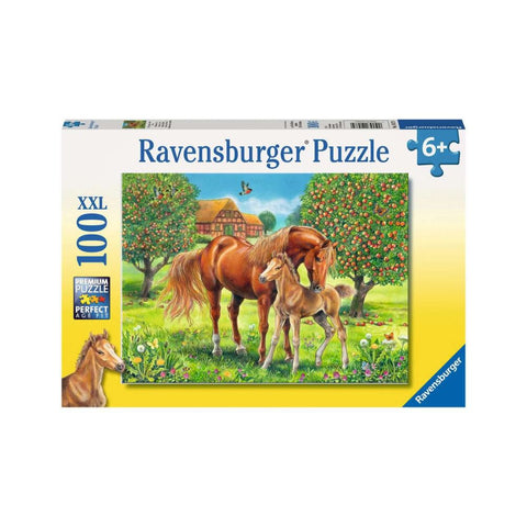 Ravensburger 100pc Puzzle Horses in the Field