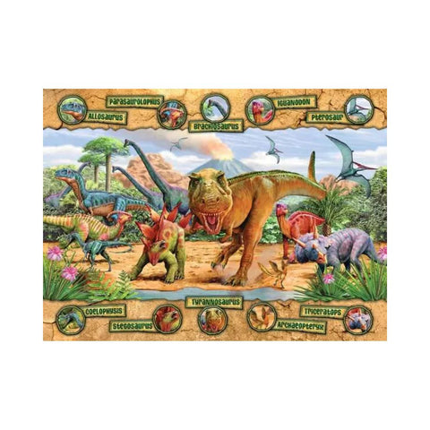 Ravensburger 100pc Puzzle Dinosaurs Puzzle