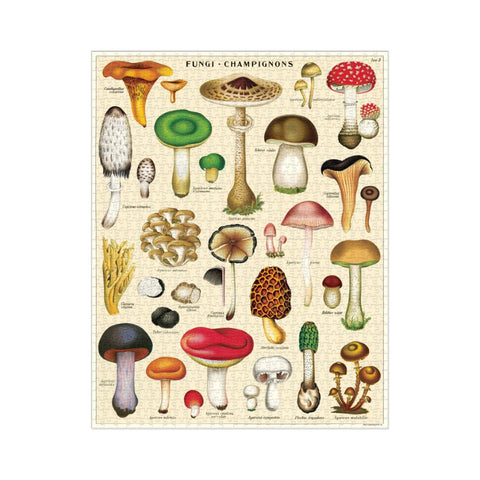 Cavallini & Co. - Mushrooms Vintage 1000pc Puzzle