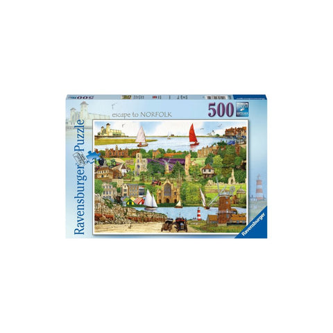 Ravensburger - Escape To Norfolk 500pc Puzzle