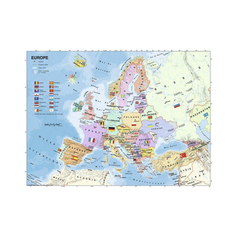 Ravensburger 200pc Puzzle World Map With Flags