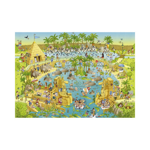 Heye - Funky Zoo Australian Habitat 1000pc Puzzle