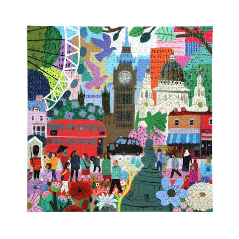 eeBoo - London Life 1000pc Puzzle