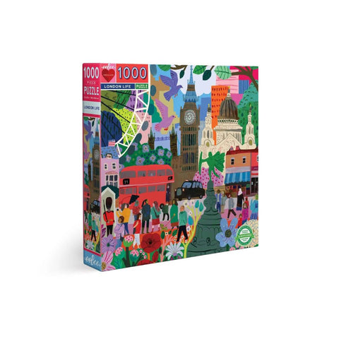eeBoo - London Life 1000pc Puzzle