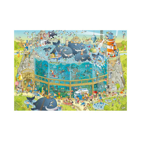 Heye Funky Zoo Ocean Habitat 1000pc Puzzle