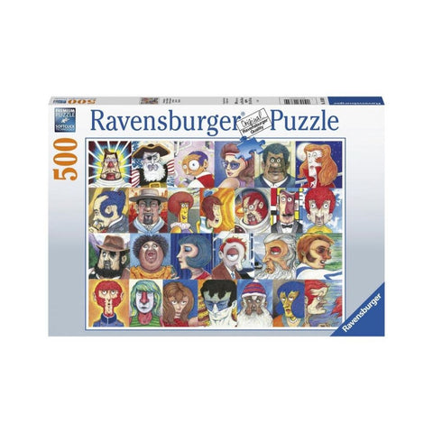 Ravensburger - Lettertypes 500pc Puzzle