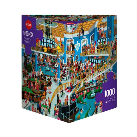 Heye - Oesterle Chaotic Casino 1000pc Puzzle