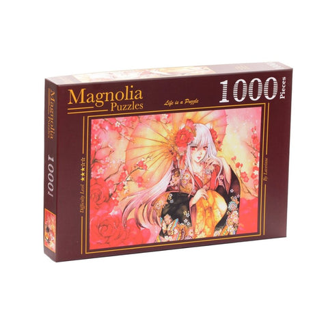 Magnolia Puzzles – Red Plum – Laverinne Special Edition 1000pc