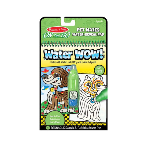 Melissa & Doug - Water Wow! Pet Maze Water-Reveal Pad