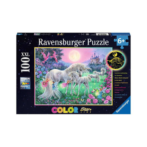 Ravensburger Unicorns in the Moonlight 100pc Puzzle