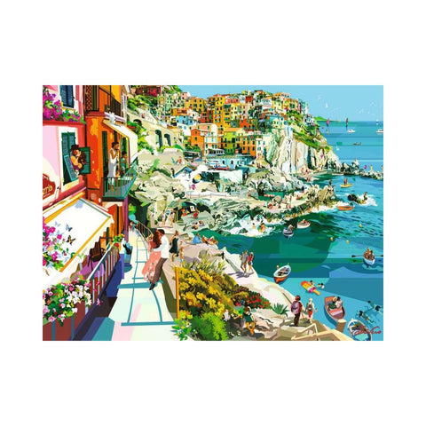 Romance in Cinque Terre 1500pc Puzzlev