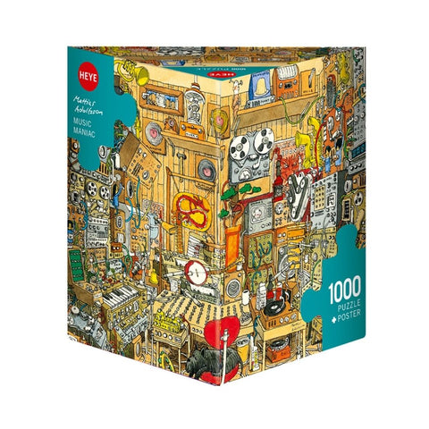 Heye - Adolfsson Music Maniac 1000pc Puzzle