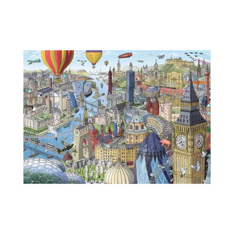 Ravensburger Around the UK & Ireland 1000pc Puzzle 1