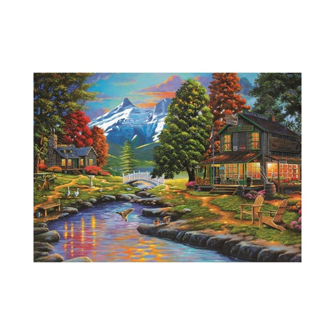 Art Puzzle Mountain Scape 1