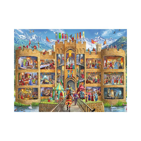 Ravensburger Cutaway Castle Puzzle 150pc