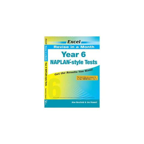 Excel Revise in a Month Year 6 Naplan-style Tests