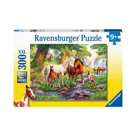 Ravensburger - Horses by the stream 300pc Puzzle