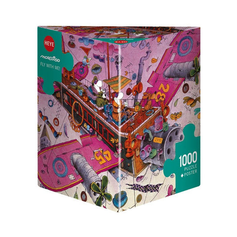 Heye - Mordicco Fly With Me 1000pc Puzzle