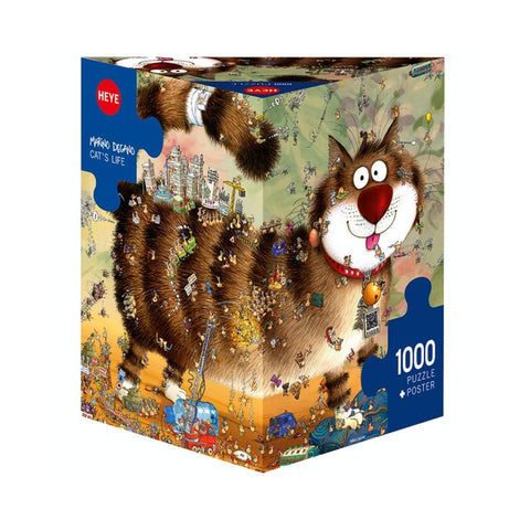 Heye - Degano Cat's Life 1000pc Puzzle