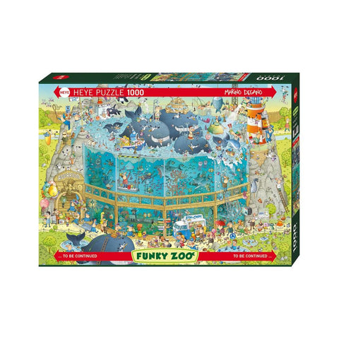 Heye - Funky Zoo Ocean Habitat 1000-piece puzzle