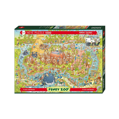 Heye - Funky Zoo Australian Habitat 1000pc Puzzle