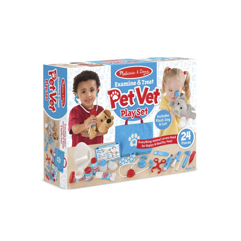 Melissa & Doug - Examine & Treat Pet Vet Play Set