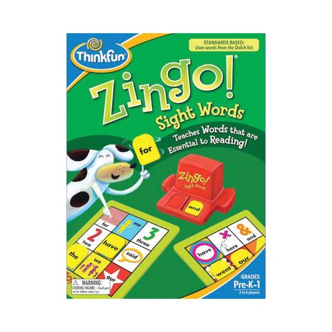 ThinkFun - Zingo! Sight Words Game