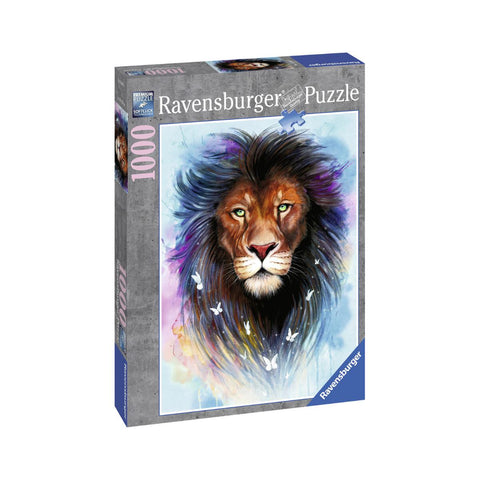 Ravensburger 1000pc Puzzle Majestic Lion-Modern Brands-booksrusandmore