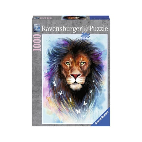 Ravensburger 1000pc Puzzle Majestic Lion-Modern Brands-booksrusandmore