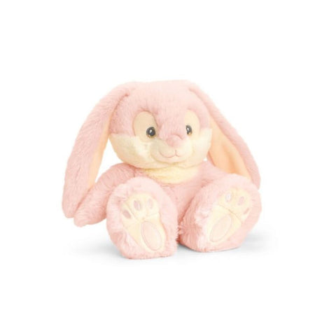 Keeleco Patchfoot Rabbit - Pink 22cm