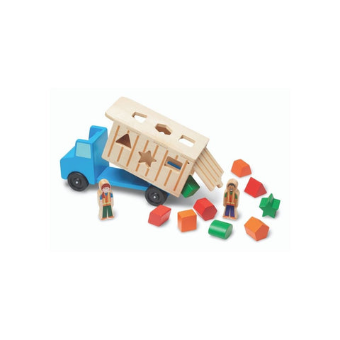 Melissa & Doug Shape Sorting Dump Truck