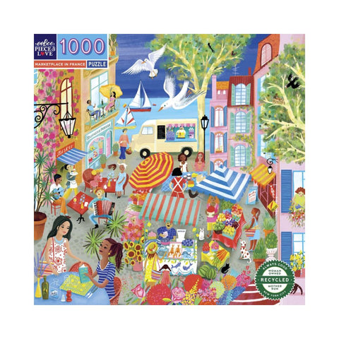 eeBoo – Marketplace in France 1000 Pc Puzzle