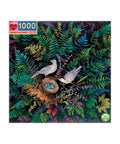 eeBoo 1000pc Puzzle Birds In Fern