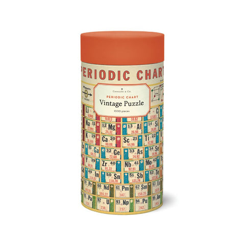 Cavallini & Co. Vintage 1000pc Puzzle Periodic Table