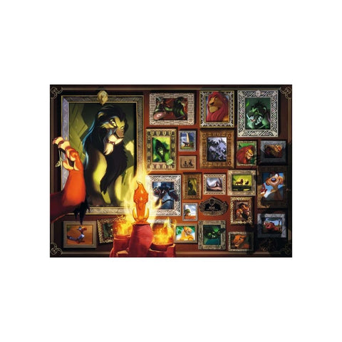 Ravensburger 1000pc Puzzle Disney Villainous Scar