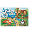 Ravensburger 2x12pc Puzzles Animals In The Zoo