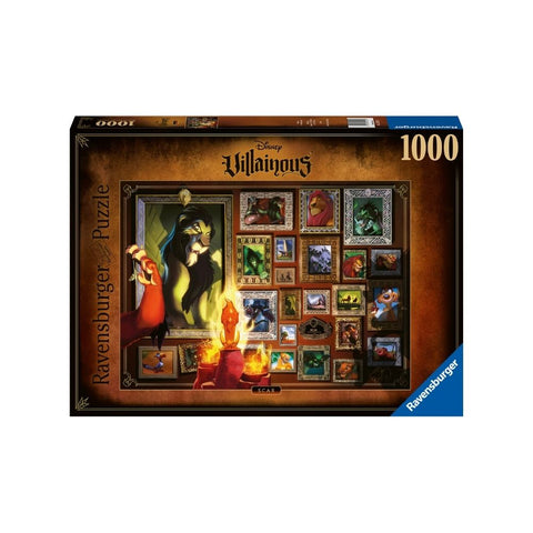 Ravensburger 1000pc Puzzle Disney Villainous Scar