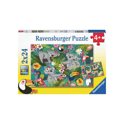 Ravensburger 2 x 24pc Puzzles Koala's and Sloths