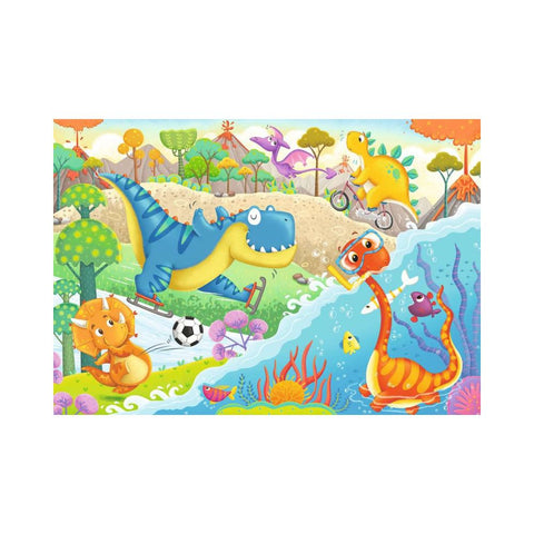 Ravensburger My dino friends 2 x 12pc puzzles