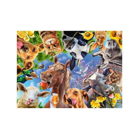 Ravensburger 200pc Puzzle Funny farmyard friends