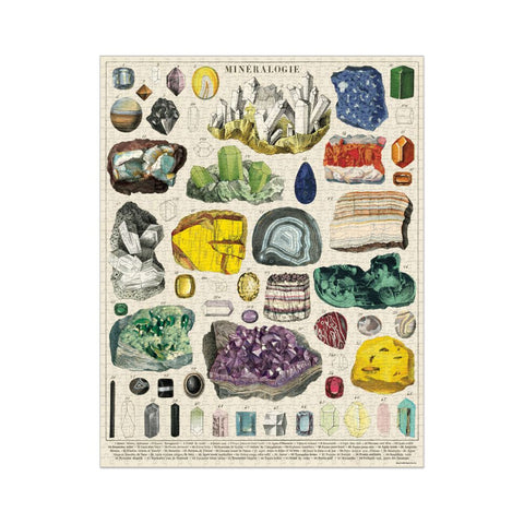 Cavallini & Co. - Mineralogy 1000pc Puzzle